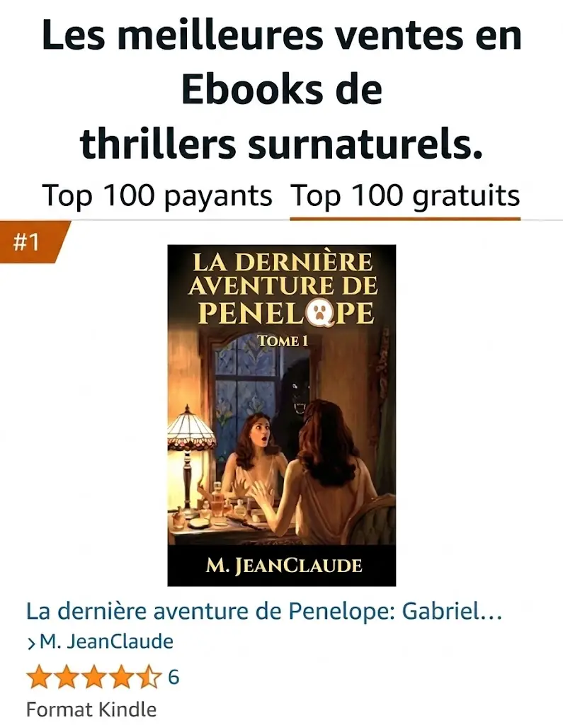 Top 100 Amazon — Thrillers surnaturels